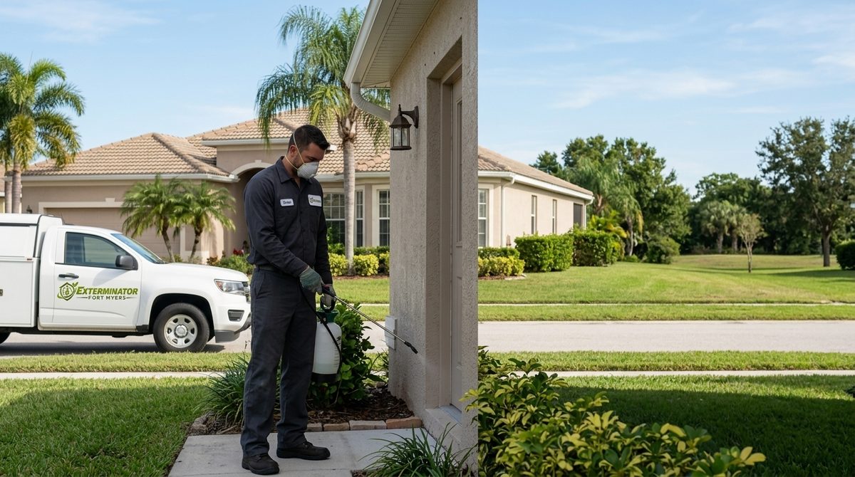 Illustration for property details before a pest-control call